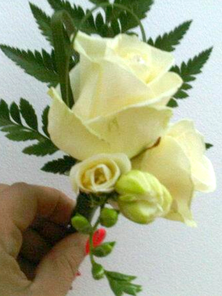 Bridal Flowers | Buttonhole Rose