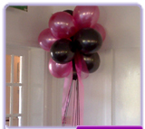 Cluster of 10 balloons