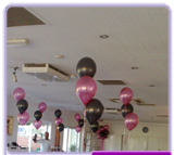 Cluster of 3 balloons