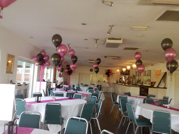 Cluster of 3 Balloons