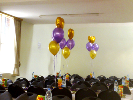 Hall Decoration | Cluster of 4 Balloons