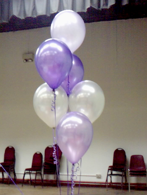 Cluster of 3 Balloons
