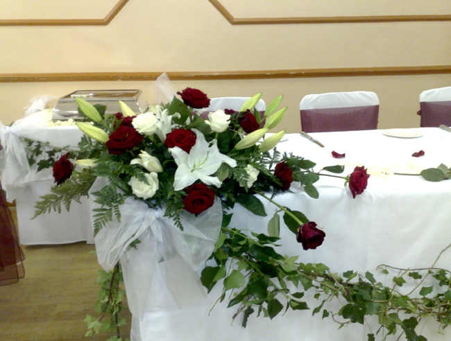 Hall Decoration | High Table Decoration
