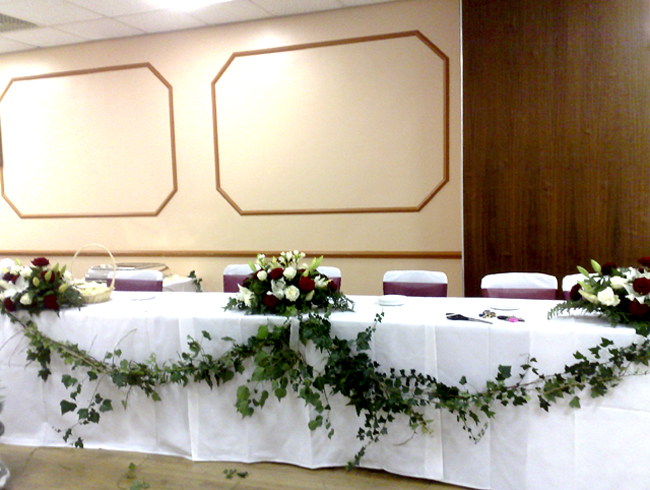Hall Decoration | High Table Decoration