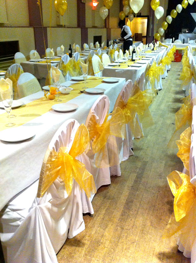Balloons & Chair Covers