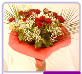 30 Red Roses in vase