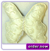 Butterfly Rings Cushion